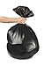 ToughBag 95-96 Gallon Extra-Large Trash Bags, 61x68” Black Outdoor Garbage Bags, 2 Mil Thick (25 Count) – Heavy-Duty Commercial Contractor Bags, For Custodial, Landscape, and Toter Liner, Made In USA