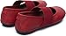 Camper Women's Right Nina 21595 Ballet Flat, Red 610, 39 EU/9 M US