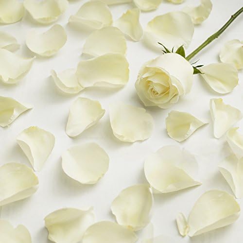 Farm Fresh Natural White Rose Petals - 3000 petals
