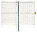 Action Day Planner 2016-2017 Academic Calendar : Daily Weekly Monthly Yearly Organizer & Goal Journal - Designed to Set Goals & Get Things Done (6 x 8 / Thread-Bound/Turquoise)