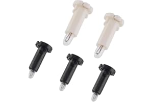 beler 5Pcs Dash A/C Climate Control Air Conditioner Panel Light Bulbs Fit for Acura RSX 2002-2006