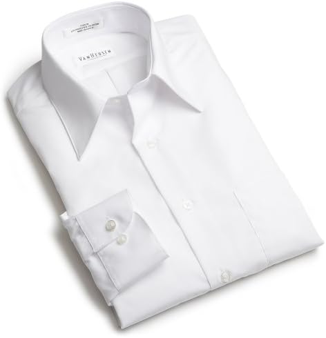 Van Heusen Men's Tall Wrinkle Free Poplin Long Sleeve Shirt