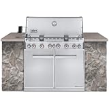 WEBER Summit S-660 Built-In Natural Gas Stainless Steel Grill (7460001)