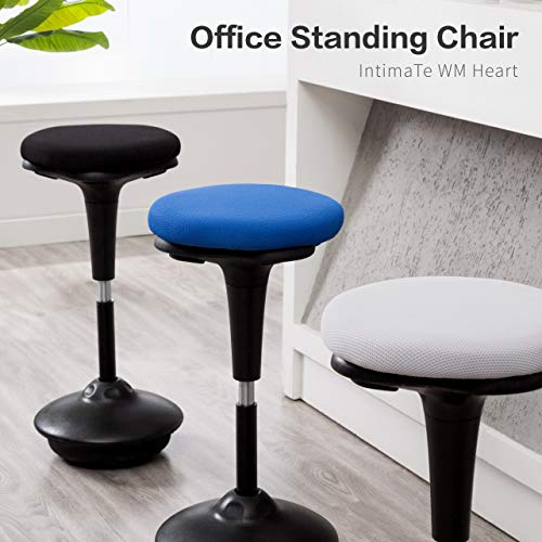 IntimaTe-WM-Heart-Sgabello-da-Banco-in-Piedi-Sgabello-ergonomico-da-Ufficio-Sedia-con-Altezza-Regolazione-360-Girevole-Semi-in-Piedi-perfezioni-con-Il-Tavolo-di-Sollevamento-Blu