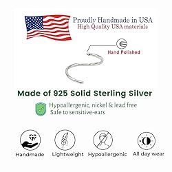Small Cartilage Earring, Tiny Helix Hoops, Thin