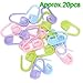 MerryDay Approx. 20pcs Knitting Crochet Locking Stitch Markers