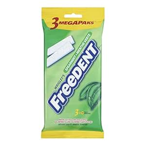 Freedent Sugar-Free Gum, Spearmint, Megapak, 3-Pack: Amazon.ca: Grocery