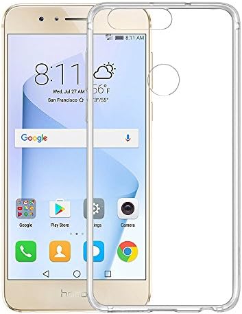 Huawei Honor 8 Case, Draws Transparent [PC+TPU] [Dustproof] [Dirt Resistance] [Corner Protection] Case for Huawei Honor 8 (2016) - Crystal Clear