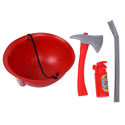 Kids Child Pretend Play Toys Accessory Tool Lots Profession Role Plays Game Toy Set(Fire Fighting)