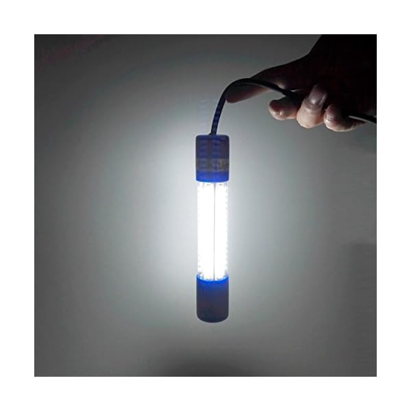 Amarine-made-12v-24v-8W-180-LED-1000-Lumens-IP68-Lure-Bait-Finder-Night-Fishing-Boat-Submersible-Deep-Drop-Underwater-Light-with-Battery-Clip