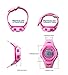 Girls Watch Kids Digital Sports 7-Color Flashing Light Water Resistant 100FT Alarm Gifts for Girls Age 8-12
