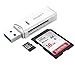 USB 3.0 SD Card Reader for PC, Laptop, Mac, Windows, Linux, Chrome, SDXC, SDHC, SD, MMC, RS-MMC, Micro SDXC Micro SD, Micro SDHC Card and UHS-I Cards - No SD Card Included.