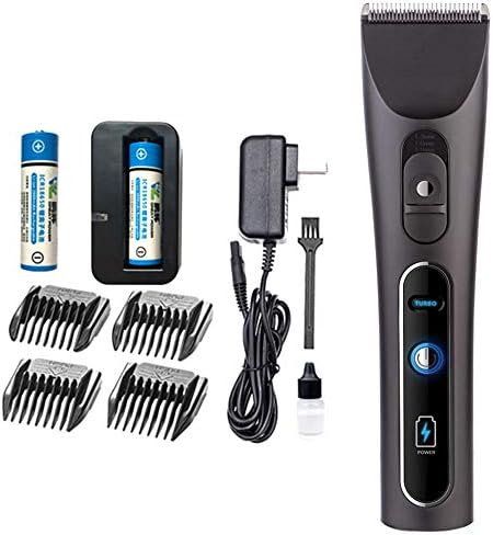 Professional Hair Clippers, Cordless Rechargeable Hair Trimmer Kit, Home Grooming Barber Hair Trimmer, with LCD Display USB Rechargeable, for Adults And Kids