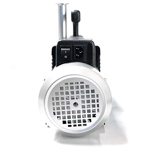 Xtractor Depot 12CFM 2Stage Rotary Vane Ultimate Vacuum Pump, 15 Micron 1HP Motor, KF25 Inlet