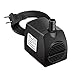 210GPH Ultra Quiet 800L/H 15W Submersible Water Pump with 5.2ft High Lift for Fountains, Hydroponics, Ponds, Aquariums, Fish Tank