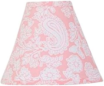 Cotton Tale Designs Standard Lamp Shade, Sweet and Simple Pink