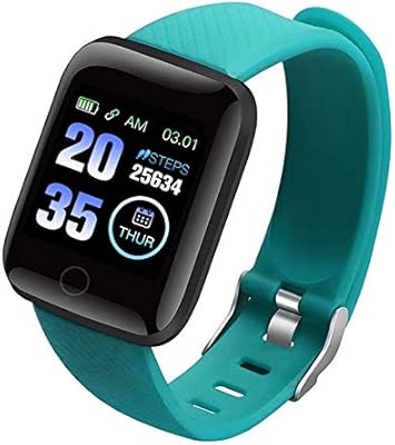 Genlesh Smart Watch, 116 Plus Color Screen Smart Watch Heart Rate ...