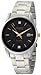Caravelle by Bulova Men's 45D105 Diamond Black Dial Bracelet Watch