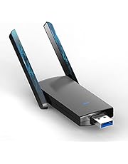 USB WiFi Adapter for Desktop Laptop, 2022 Newest 1300Mbps USB Wireless Adapter USB 3.0 MU-MIMO Dual Band WiFi Dongle, 2.4/5GHz USB Network Adapter, Support Windows 11/10/8.1/8/7, Mac OS 10.9-10.15