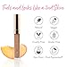 100% PURE 2nd Skin Concealer (Fruit Pigmented), Shade 6, Full Coverage Concealer, Lightweight, Liquid Concealer for Face, Under Eyes, Vegan Makeup (For Dark Skin w/Cool Undertones) - 0.17 Fl Oz