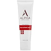 Alpha Skin Care Revitalizing Body Lotion, 12% Glycolic AHA, Simple & Effective Daily Moisturizer Hydroxy Acid, Hydrates & Exfoliates for Soft, Smooth Skin, Anti-Aging, Travel Size, 3 Oz