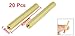 uxcell 20 Pcs M3X40mm Gold Tone Female Thread Standoff Hexagonal Spacer