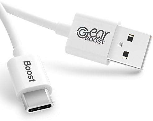 Type C Cable with USB-C to USB-A 2.0 Type A Male Data &amp; Charging Cable for Apple Macbook, MacBook Pro, Nexus 6P, Nexus 5x, LG G5, OnePlus 2, Huawei P9, HTC 10 &amp; More (White)