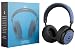 Paww PureSound Headphones - Over the Ear Bluetooth Fashion Headphones - Hi Fi Sound Quality Longer Playtime - For Calls Movies & More (Nautical Blue) primary