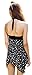 Womens Round Neck Short Sleeve Leopard Print Patchwork Loose Casual T Shirt Tops