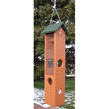 Amazon Com Jmx Brands Inc Amish Poly Ultimate Bird Feeder With