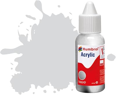 Humbrol No.11 Silver Metallic Acrylic Paint 14ml DB0011