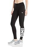 PUMA Women's Swagger Leggings, Black White, M