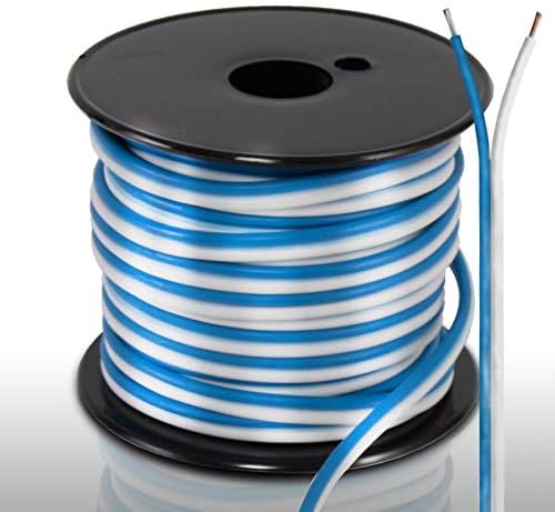 50Ft 18 Gauge Speaker Wire - Waterproof Marine Grade Cable In Spool For ...