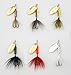 Yakima Rooster Tail Trophy Bait Pack - Six Assorted Colors (1/4-Ounce)