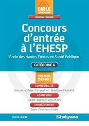 Concours d'entrée à l'École des hautes études en santé publique, EHESP