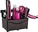 Style Away - Organizer/Hanger for Curling Iron, Flat Iron, Blow Dryer, Hair Styling Products (Black)