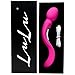 Original Lulu 8 Therapeutic Massager Cordless Wand. Stylish with 3 Speeds and 7 Pulsating Patterns. USB Rechargeable 2 Hour Battery, Free Travel Bag, Curved to Reach All Areas