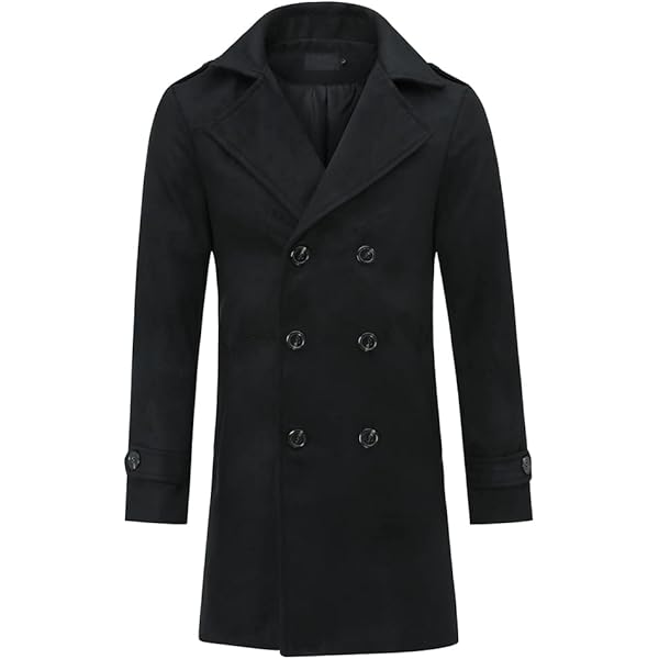 ジャケット・アウター NO ID Long Wool trench coat Wool Trench Coats for Women Winter Fall Fashion Notch Collar