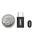 AUKEY USB-C Adapter Type-C to Micro USB Adapter for MacBook Pro, Samsung Galaxy S8, Nexus 6P 5X, LG G5 V20, Google Pixel and More