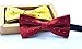 Zakka Republic 6pc Adjustable Pre-tied Mens Bow Tie Accessory Set (MBT-02)