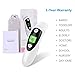 Red Medical Forehead and Ear Thermometer Professional Digital Medical Thermometer Instant Read with Improved Accuracy for Baby & Adult - FDA Approved
