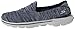 Skechers Performance Women's Go Walk 3 Fitknit Extreme Slip-On Walking Shoe,Navy/Gray,8.5 M