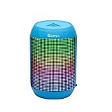 Gaosa Portable Bluetooth Speaker with Micro SD Card Slot - Blue