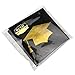 OULII Graduation Banner for Graduations Party Decorations 1313CM Gold Gilding I'M DONE with 3M Golden Ribbon Plastic Threader