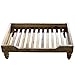 828 Pet Supplies Raised Memory Foam Medium Dog Bed, Washed Oak Wooden Frame, Removable Orthopedic Mattress, Carved Legsthumb 4