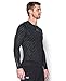 Under Armour UA ColdGear Armour Printed Compression Crew MD Black