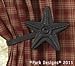 Park Designs Star Curtain Tie Back Pair