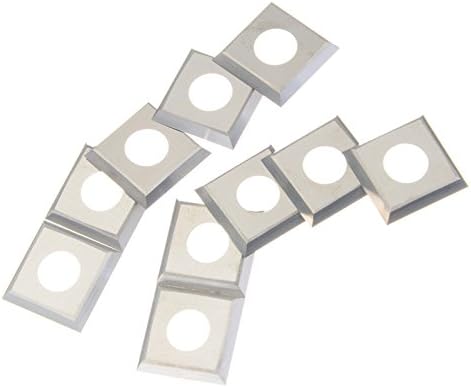 14mm x 14mm x 2mm Carbide Replacement Inserts for T21348 JT to fit Grizzly Spiral Heads