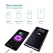 Tqka 10000mAh Power Bank, One of The Most Chic and Attractive Portable Chargers, Dual USB Output Brilliant External Battery Pack for iPhone, Samsung, HTC, Tablets and More - Black