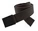 Titan Durable Outdoor Nylon Web Belt Metal Free (Brown)